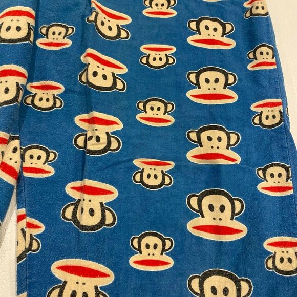 Paul Frank Julius Monkey Pajama Pants Light Blue Men’s M 32–34 Y2K Lounge (No Dr - Picture 8 of 9